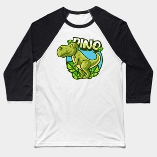 Cute Dino Baseball T-Shirt